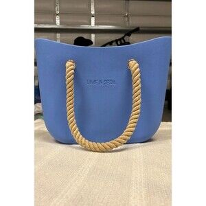 Lime & Soda nautical baby blue waterproof bag